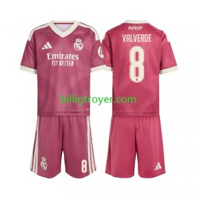 Billige Fotballdrakter Real Madrid Federico Valverde 8 Barn Tredjedraktsett 2026/27 Kortermet